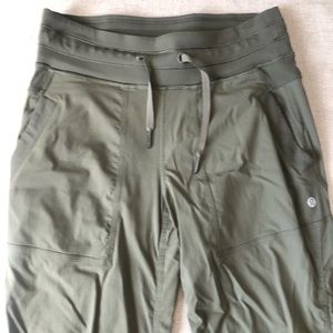 Lululemon dance studio pants.